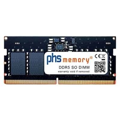 Abbildung von 8GB RAM Speicher passend für HP EliteBook 840 G9 DDR5 SO DIMM 4800MHz PC5 38400 S