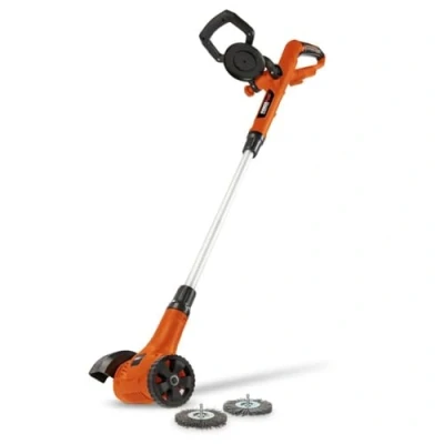 Abbildung von Dual Power Akku Teleskop Unkrautstecher POWDPG8060 20 V Unkrautstecher, ohne Batterie und Ladegerät, mit Nylon Stahlbürste, Gartengeräte zur Unkrautvernichtung