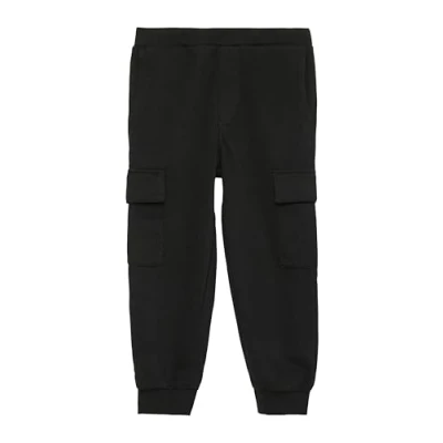 Abbildung von s.Oliver JOG MIT Taschen Cargohose für Kinder, Größe: 128, Schwarz