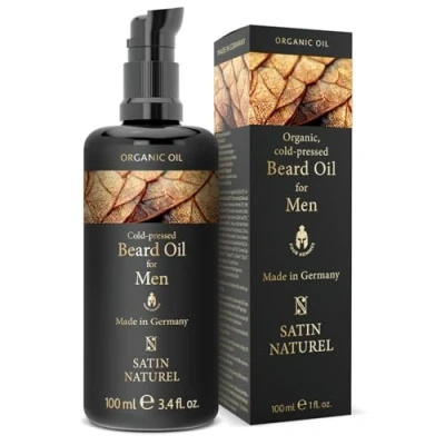 Abbildung von Satin Naturel Bartöl BIO kaltgepresst Herren 100ml, 1 tlg.