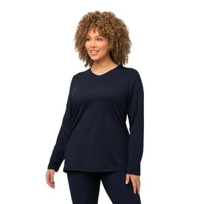 Abbildung von Ulla Popken Longsleeve Ski Funktionsshirt schnelltrocknend Loop Langarm