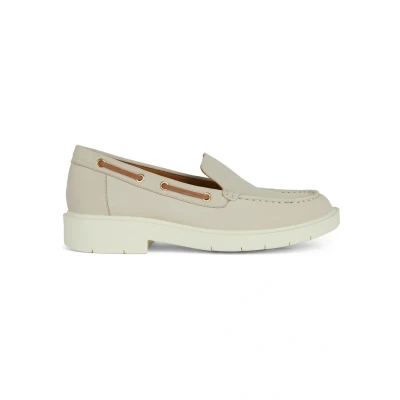 Abbildung von Geox Bootsschuh, Damen, Größe: 39, Sand cognac Leder/synthetik