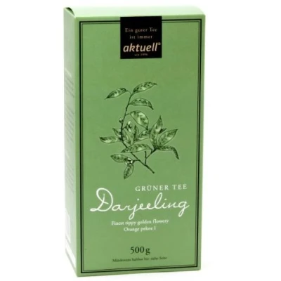 Abbildung von Aktuell Grüner Darjeeling FTGFOP1, 1er Pack (1 x 500 g)