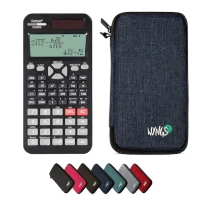 Abbildung von CALCUSO Sparpaket Blau mit Taschenrechner Rebell SC2060S