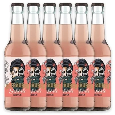 Abbildung von Weinschorle Seeräuber Rosewein 0,33l flasche (6)