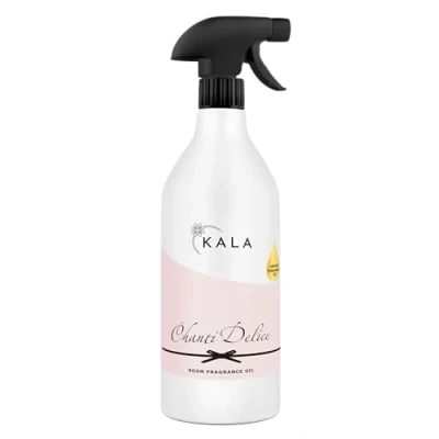 Abbildung von KALA Lufterfrischer Duftölspray CHANTI, Raumspray mit Geruchsneutralisation, Raumduft Spray Hält bis zu 48h, Air Freshener Aktiv Neutralisator Duft Delice, 1000ml
