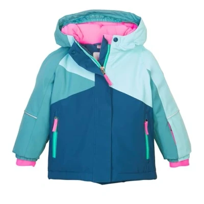 Abbildung von first instinct by killtec Kinder Skijacke/Funktionsjacke mit Kapuze und Schneefang FISW 41 MNS SKI JCKT, petrol, 110/116, 43388 000