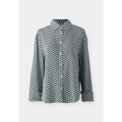 Abbildung von Lascana Longsleeve Nachtwäsche Shirt, Damen, Größe: 32, Black/white