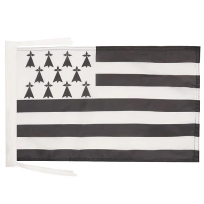 Abbildung von AZ FLAG Flagge Bretagne 45x30 Cm Mit Kordel Fahne 30 x 45 Flaggen
