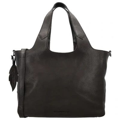 Abbildung von Hide &amp; Stitches Earth Shopper black Tasche Damen