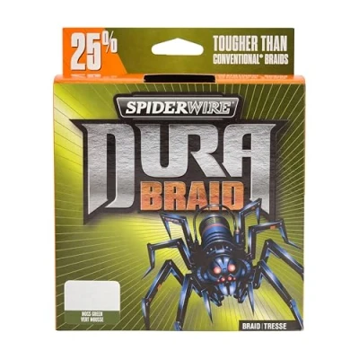 Abbildung von SpiderWire SPW DURABRAID  0.43mm 135m Moss Green Geflochtene Schnur