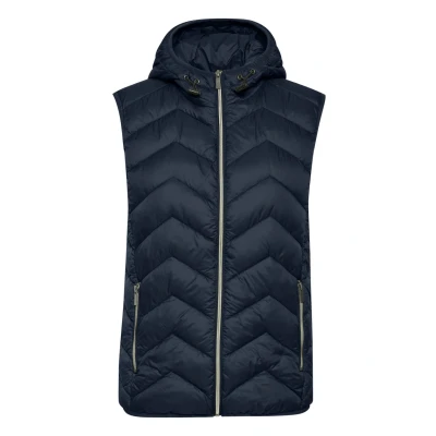 Abbildung von Fransa Frbapadding 6 Waistcoat Weste, Damen, Größe: Medium, Dark peacoat