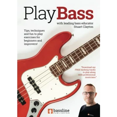 Abbildung von Play Bass: For Beginners and Improvers: &amp; Improvers (Bass Guitar Essentials Series by Stuart Clayton)