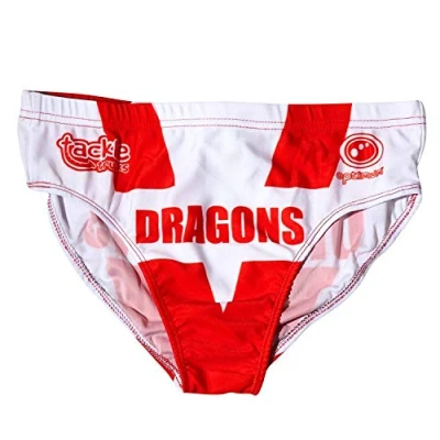 Abbildung von Optimum Herren Tackle Trunk Unterwäsche, blau/rot, Größe 26