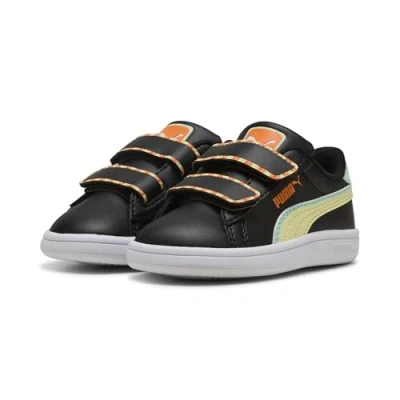Abbildung von Puma Smash 3.0 Playdate Sneakers Baby Schuhe Für Damen Black/Gold Moon Größe: 24