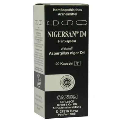 Abbildung von Nigersan D 4 Kapseln 20 St