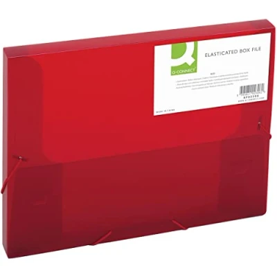 Abbildung von Connect Sammelmappe A4 25mm rot transparent
