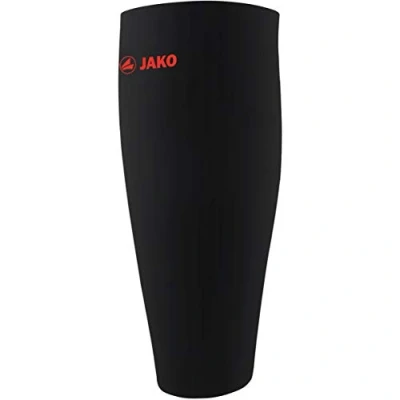 Abbildung von JAKO Prestige Strumpf, schwarz/Flame, XL