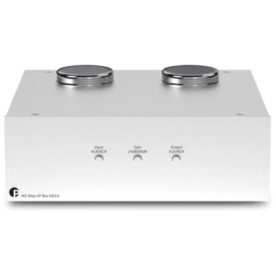 Abbildung von Pro Ject MC Step up Box DS3 B, Symmetrischer Transformator (Silber)