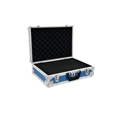 Abbildung von ROADINGER Universal Koffer Case FOAM, blau Flightcase mit Schaumeinlage, 420 x 120 295 mm (Innenmaß)