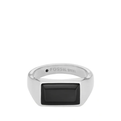 Abbildung von Fossil Ring, Herren, Größe: 8, Schwarz