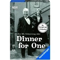Abbildung von Ravensburger DER 90. Geburtstag ODER Dinner FOR One Brettspiel für Kinder, Größe: Size, Mehrfarbig