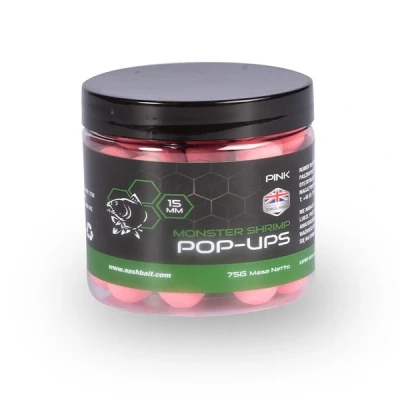 Abbildung von Nash Monster Shrimp Pop Ups Pink 15mm (75g) Up
