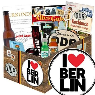 Abbildung von I love Berlin/Berlin Geburtstag Geschenk/DDR Männer Geschenkidee