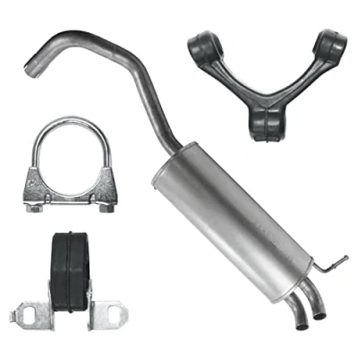 Abbildung von Endtopf Auspuff für Ibiza 3 III 6L Fabia 1 I Polo 4 IV 9N 1.4 TDI 1.9 SDI 2.0