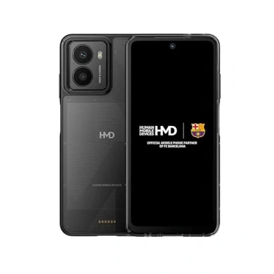 Abbildung von HMD Fusion Smartphone (8GB RAM/256GB Speicher, 5000 mAh Akku, 6,56“ HD+ Display, 50 MP Selfie + 108MP Hauptkamera, Android 14, 5G, IP54 Zertifiziert, Quick Fix Design) Grey