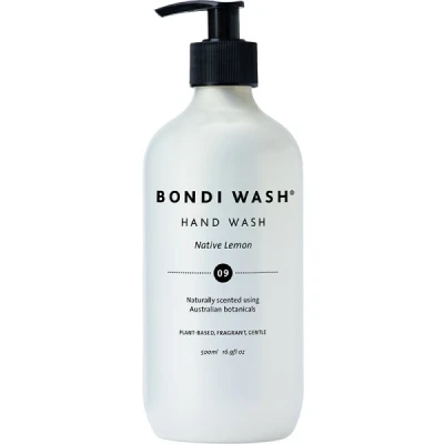 Abbildung von Bondi WASH Handseife HAND Native Lemon Flüssigseife, Größe: 500 ml, Transparent