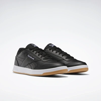 Abbildung von reebok Classic Football Court Advance Sneaker low Core black cloud white rubber gum, Größe: 36.5, gum