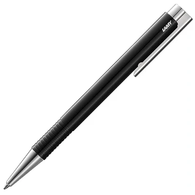 Abbildung von LAMY Kugelschreiber logo M+, Bruchfester Kunststoff, abgefederter Stahlclip und Drücker