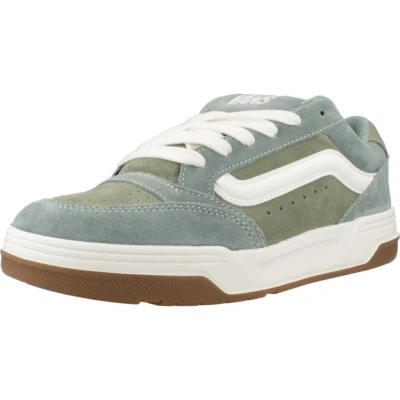 Abbildung von Vans Hylane Unisex Skateschuh, Größe: 45, Green tea Veloursleder
