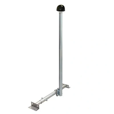 Abbildung von Premium X Basic X120 48 SAT TV Teleskop Dachsparrenhalter 120cm Mast Stahl Dach Sparren Halterung für Satelliten Antenne Satellitenschüssel Mastkappe bis 18 Koax Kabel