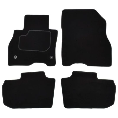 Abbildung von MAMMOOTH A041 NIS67 PRM 01 Fußmattensatz Textil vorne und hinten 4 schwarz NISSAN: Leaf I