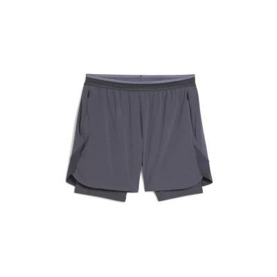 Abbildung von Puma Training TECH kurze Sporthose, Herren, Größe: Small, Galactic gray