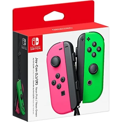 Abbildung von Nintendo Switch Joy Con Set Splatoon Grün / Rosé