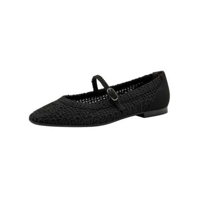 Abbildung von Tamaris Riemchenballerina, Damen, Größe: 41, Black Schuhe