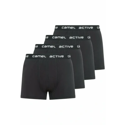 Abbildung von camel active IM 4ERPACK Panties, Herren, Größe: Medium, Black