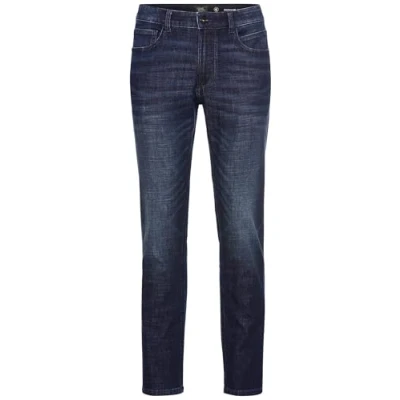Abbildung von camel active Jeans Straight Leg, Herren, Größe: 32x34, Dark indigo