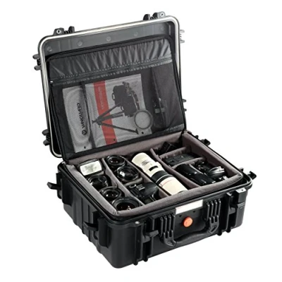 Abbildung von Vanguard Supreme 46D Wasserdicht Koffer mit Dividers schwarz