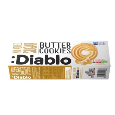 Abbildung von Zuckerfreie Kekse mit Buttergeschmack, 135 g, Diablo