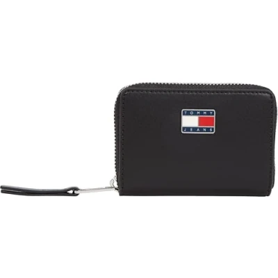Abbildung von Tommy Jeans Pillow Small Geldbörse, Damen, Größe: One Size, Black