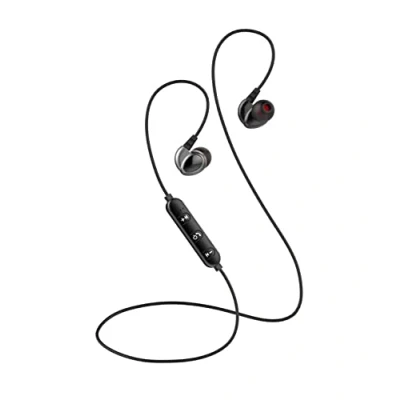 Abbildung von Leicke Smart Bluetooth In Ear Kopfhörer Symphony (Musiksteuerung, Sprachassistent, Anrufannahme, kompatibel mit Siri/Google Assistant, Bluetooth, Earbuds integriertem Mikrofon und 4x Silikon Ohrstöpsel)