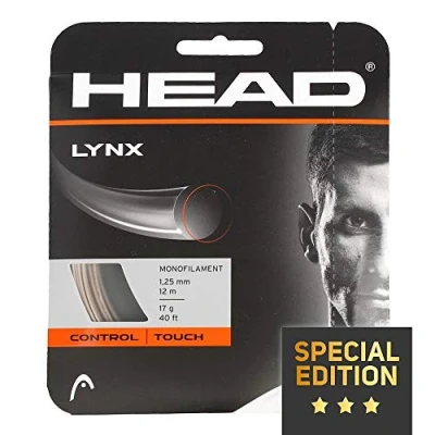 Abbildung von HEAD Unisex Adult Lynx Set Tennis Saite, Champagne, 1.25 mm / 17 g