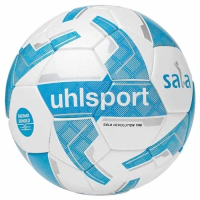 Abbildung von uhlsport SALA Revolution Fußball, Herren, Größe: 4, Weisstuerkissilber