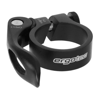 Abbildung von Sattelstützenklemme Ergotec SCQ 0100 Ø31.8 Mm Aluminium Mit Schnellverschluss Schwarz