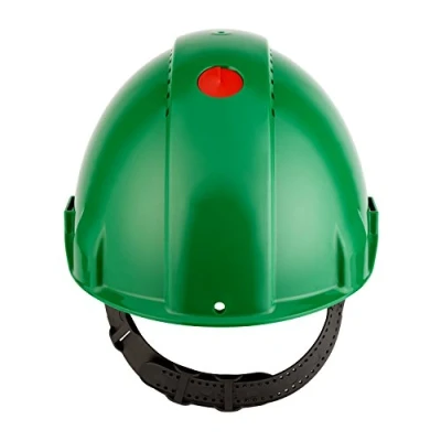 Abbildung von 3M Peltor Schutzhelm G3000, G30NUG, mit Uvicator Sensor, ABS, Schweißband und Ratschensystem, grün