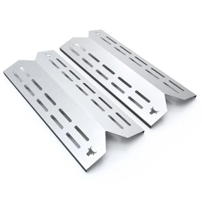 Abbildung von tuning art Grillerweiterung GA24 Brennerabdeckung Set Edelstahl für Landmann Triton 2.0 und 2.1